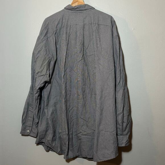 Vintage Men's Size 3XL Tall Polo Ralph Lauren Gingham Button Down 100% Cotton - Picture 3 of 6